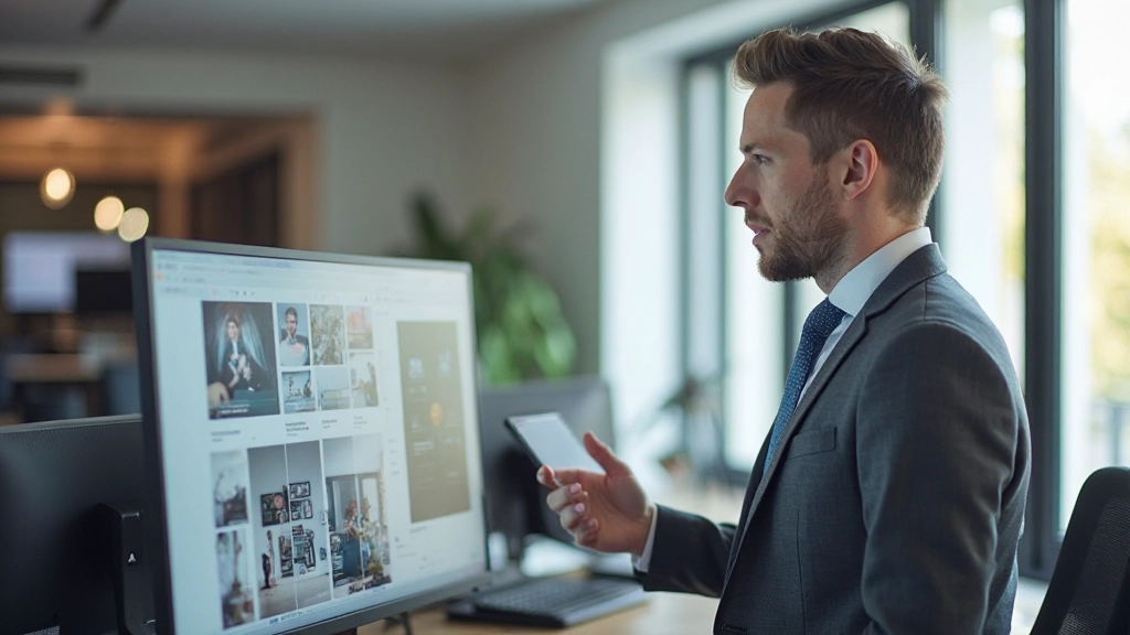 Portfolio website mockup op meerdere devices met consistent branding zichtbaar op desktop, tablet en mobiele versie