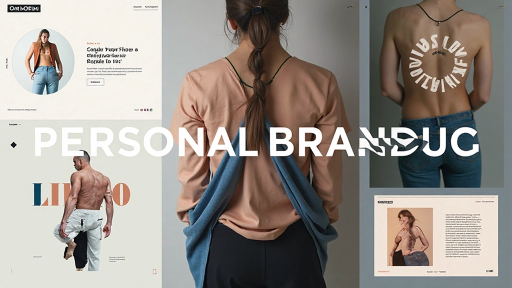 Professionele portfolio website met personal branding met consistent logo kleurenschema en typografie throughout design